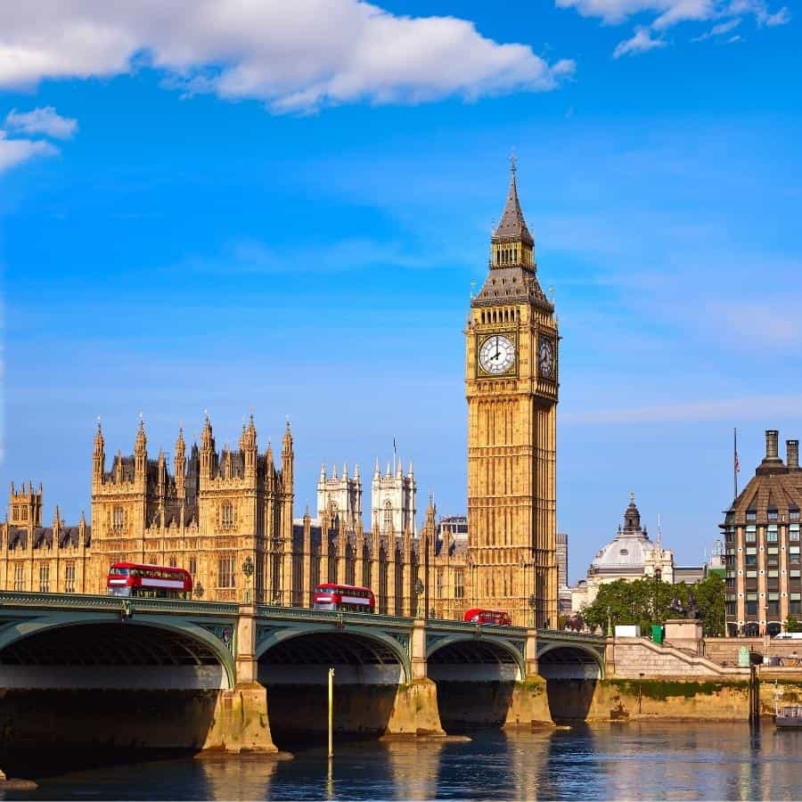 ภาพ : หอนาฬิกาบิ๊กเบน (Big Ben) สัญลักษณ์ของประเทศอังกฤษ