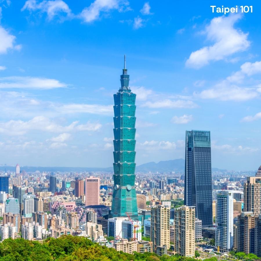 ภาพ : ตึกไทเป 101 (Taipei 101 building),ไต้หวัน