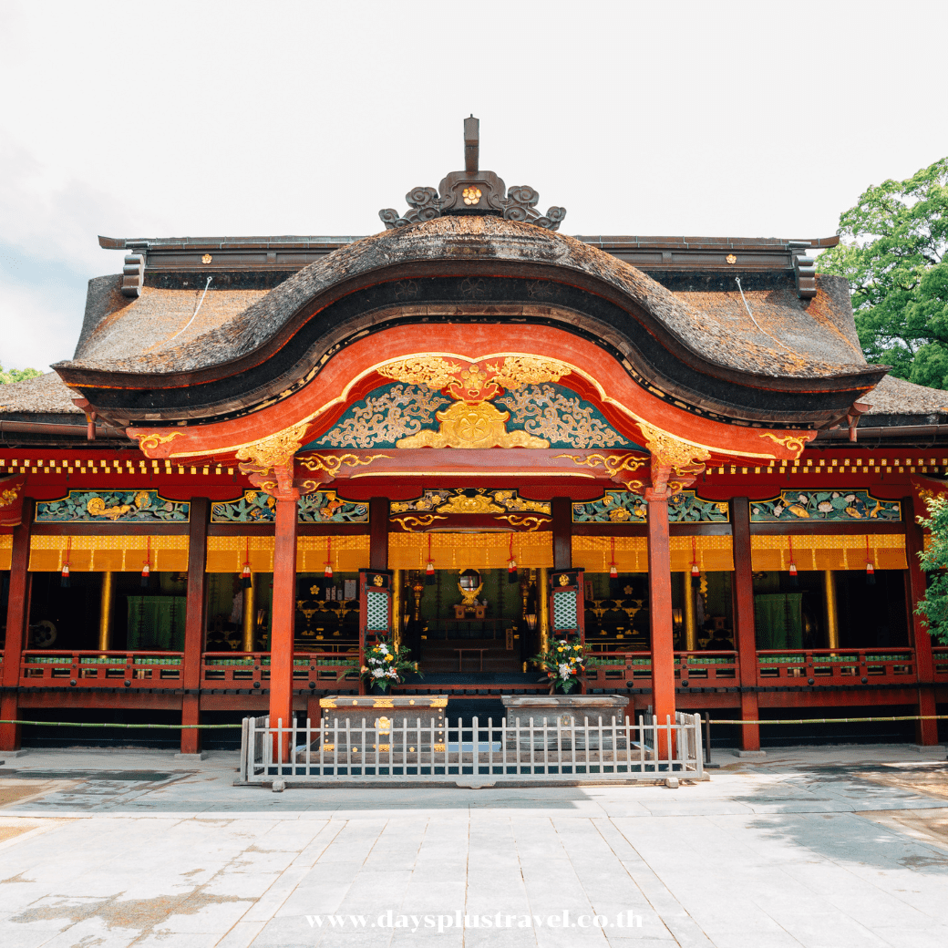 ภาพ : ศาลเจ้าดาไซฟุเท็มมังกู (Dazaifu Tenmangu Shrine) , ญี่ปุ่น