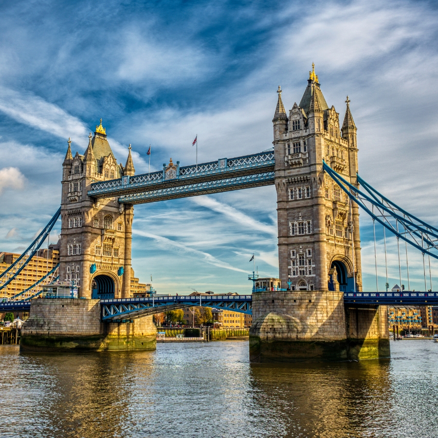 ภาพ : สะพานทาวเวอร์บริดจ์ (London Tower Bridge)